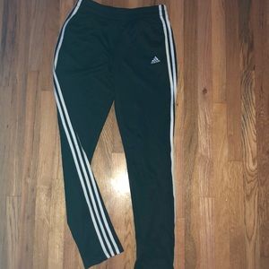 stripped adidas sweat pants!